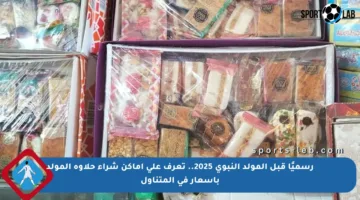 رسميًا قبل المولد النبوي 2025.. تعرف على أماكن شراء حلاوة المولد بأسعار في المتناول